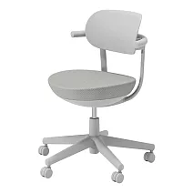 KOKUYO Pallo 日系質感人體工學辦公椅(標準腳/PVC椅背)- 灰