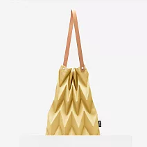 Pavi studio 泰國新銳設計師 摺疊肩背包 經典款-鵝黃色