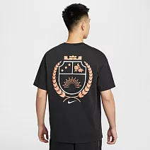 NIKE AS LBJ M NK M90 TEE OC 男短袖上衣-HJ3413010 XL 黑色