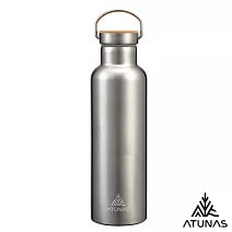 【ATUNAS 歐都納】真空不鏽鋼運動保溫瓶750ML/A1KTGZ10- 銀色