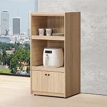 Homelike 喜家居2尺拉盤餐櫃-梧桐色(2520)