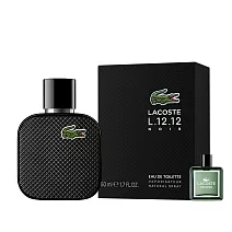 【LACOSTE】經典純黑淡香水50ml(贈隨機小香乙瓶)