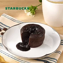 星巴克 法式岩漿巧克力蛋糕