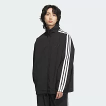 ADIDAS ST 3ST WV TT 男休閒外套-JL6091 L 黑色
