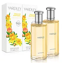 YARDLEY 雅麗 英國水仙淡香水(125ml)X2入-專櫃公司貨