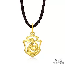 【點睛品】網路獨家款 史萊哲林徽章 黃金項鍊_哈利波特