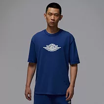 NIKE AS M J RARE AIR WSH 85 SS CREW 男短袖上衣-IB3131485 L 藍色