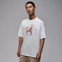 NIKE AS M J NC GOAT SS CREW 男短袖上衣-IF0787100 XL 白色