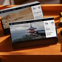 【煦暖曆】2026 旅行機票日曆