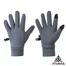 【ATUNAS 歐都納】保暖觸控手套A2AG2503- 深灰-M