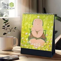 【泓睿創意】公益捐獻| 胖太太花園桌曆| 2026桌曆