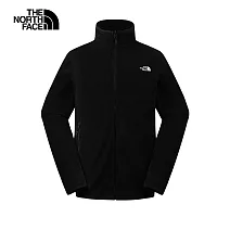 The North Face M GLACIER FLEECE JACKET - AP 男刷毛外套-NF0A8FHXJK3 3XL 黑色