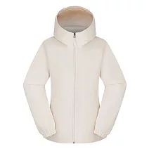 The North Face W NEW PEAK PACKABLE JKT - AP 女防水外套-NF0A8EYGN3N L 米白色