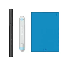 Neo Smartpen｜R1飛行計劃 擦擦筆筆記本組合 靜謐藍(網格)
