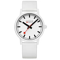 MONDAINE 瑞士國鐵 essence環境永續腕錶 白 / 41110RA / 41mm