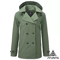 【ATUNAS 歐都納】女款GORE-TEX單件式防水外套A1GT2516W- M 霧綠