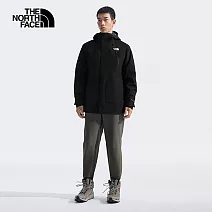 The North Face M STORMPEAK FL TRICLIMATE - AP 男兩件式外套-NF0A89ZMJK3 L 黑色