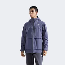 The North Face M RANGER SOFT SHELL TRI JKT - AP 男兩件式外套-NF0A89ZSBTR L 紫色