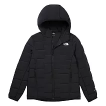 The North Face W CUBE LT HOODIE DOWN - AP 女羽絨外套-NF0A8DX6JK3 L 黑色