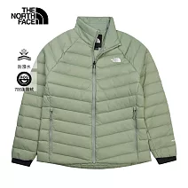 The North Face W THUNDER ZIP-IN LT DOWN  - AP 女羽絨外套-NF0A8DX7BQ1 L 綠色