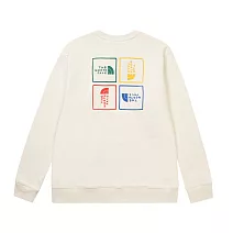 The North Face U BOX LOGO CREW GRAPHIC - AP 男女圓領套頭衫-NF0A8F0TQLI 3XL 米白色