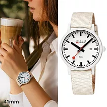 MONDAINE 瑞士國鐵 essence Solar太陽光動能永續腕錶 41910LA / 41mm