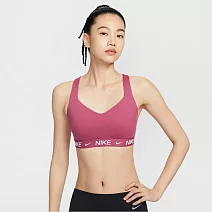 NIKE AS W NK DF INDY HGH SPT BRA 女運動內衣-FD1069634 M 玫紅色