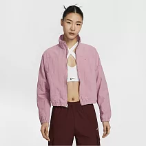 NIKE AS W NSW EVRTHNG WVN RPL UV 女休閒外套-HJ1000699 L 粉紅色
