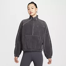 NIKE AS W NK ONE TF HZ TOP POLAR 女長袖上衣-HV3716036 L 灰色