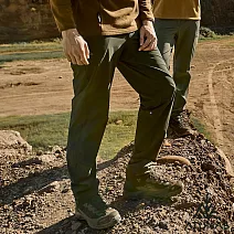 【ATUNAS 歐都納】男款CORDURA耐磨透氣彈性長褲/防潑水涼感登山褲/大尺碼A1PAGZ04M- M 深綠