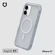 犀牛盾 iPhone 17(6.3吋) AirX極致氣墊緩衝磁吸手機殼(MagSafe兼容)- 流變灰