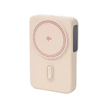 LaPO Qi2 15W磁吸無線充行動電源 Qi2奶茶