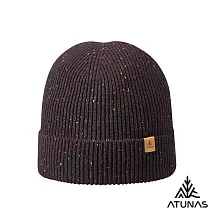 【ATUNAS 歐都納】GORE INFINIUM防風保暖微點點毛帽/針織帽A1AH2512N- 黑
