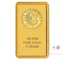 路森金飾 黃金金條Perth Mint國際金條5公克(金ˋ重：1.33錢+-0.03錢)