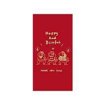 【優多生活】2026 日常祝福紅包袋(10入)-幸福洋溢