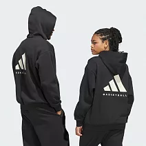 ADIDAS ADIDAS FL HOODY 男女 連帽上衣-JX5597 2XL 黑色