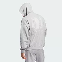 ADIDAS ANTED GFX HOODY 男 連帽上衣-JY3974 L 灰色