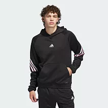 ADIDAS CRAZYWARM HOODY 男 連帽上衣-JN2491 M 黑色