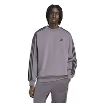 ADIDAS Oversize crew 男 圓領套頭衫-JY1402 L 紫色