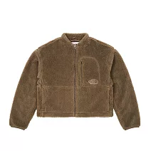 The North Face W EXTREME PILE 2 FZ JACKET - AP 女刷毛外套-NF0A8ESPBOW L 棕色