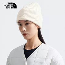 The North Face北面 男女 URBAN PATCH BEANIE 保暖休閒毛帽 NF0A7WJGQLI 白色