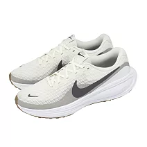 Nike 慢跑鞋 Revolution 8 男鞋 米白 棕 基本款 緩震 運動鞋 HJ9198-005 26cm PHANTOM/MEDIUM ASH