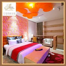 土城【艾蔓精緻旅館】麗緻房型獨立車庫平假日休息3小時