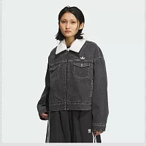 ADIDAS FEMME DENIM PAD 女 羽絨外套 KB5449 M 黑色