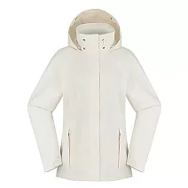 The North Face W MTN PERFORMANCE ZIP-IN JACKET - AP 女 防水外套 NF0A8GGFQLI L 白色