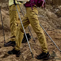 【ATUNAS 歐都納】女款防曬輕量彈性長褲/大尺碼A1PAGZ03W- S 深棕褐