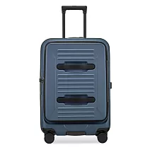 AZPAC Trucker 25吋 前開口 上掀式 煞車款 行李箱 對開 (多色可選) 月牙藍