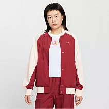 NIKE AS W NSW HBR VARSITY JKT 女 休閒外套 IF0333613 L 紅色