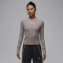 NIKE AS W J FLT LS TOP 女 長袖上衣 IO9717016 L 灰色