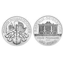 (行闊國際)  奧地利鑄幣廠   維也納愛樂 純銀 銀幣 1盎司  31.1g